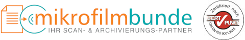 Mikrofilm Bunde | Ihr Scan- & Archivierungs-Partner in Ostfriesland | Digitale und Analoge Lösungen Logo